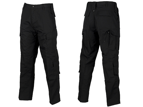 ACU Type Ripstop BDU Pants (Color: Black / Medium)