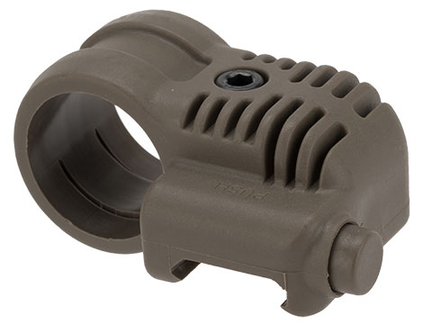 Element Polymer Quick Detach Offset Flashlight Mount (Color: Dark Earth)