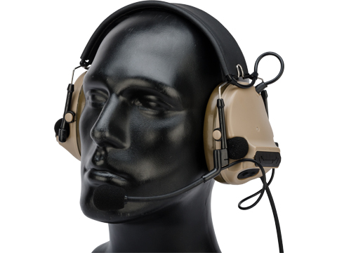 Element Z051 Military Style Noise Canceling Headset (Color: Coyote Brown)