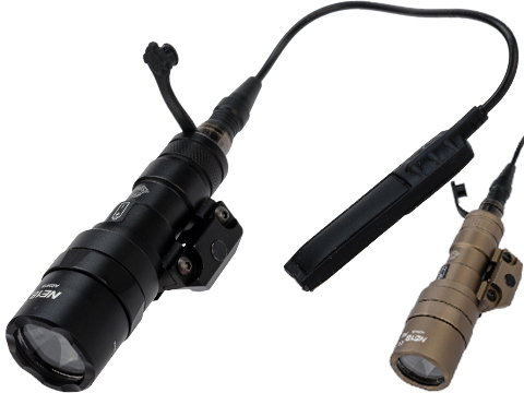 Night Evolution Tactical CREE LED Scout Mini Weapon Light w/ Pressure Pad (Color: Black)