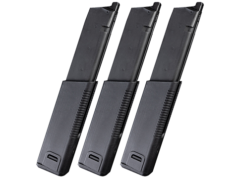 Krytac 60 Round Magazine for Vector Gas Blowback Airsoft SMGs (Package: 3x Magazine Pack)
