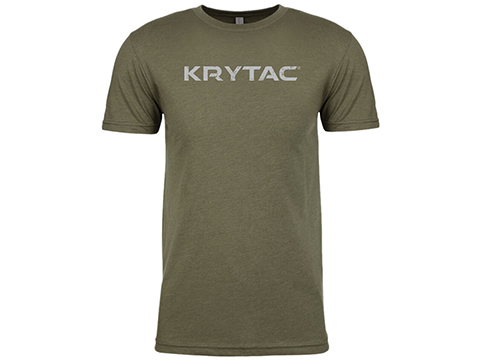 Krytac Distressed Logo T-Shirt (Color: Green / 2X-Large)