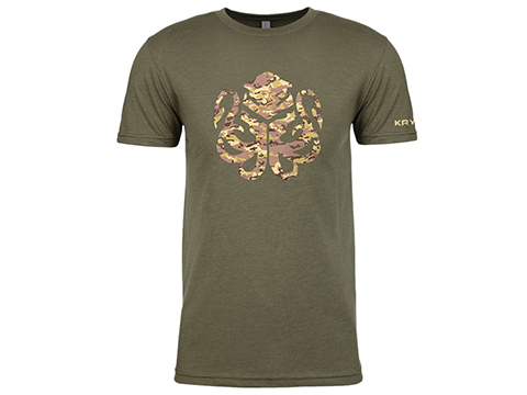 Krytac Icon Camo T-Shirt (Color: Desert Camo / Green / Large)