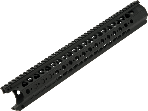 Krytac Licensed War Sport Manufacturing LVOA-C Rail System (Color: Black)