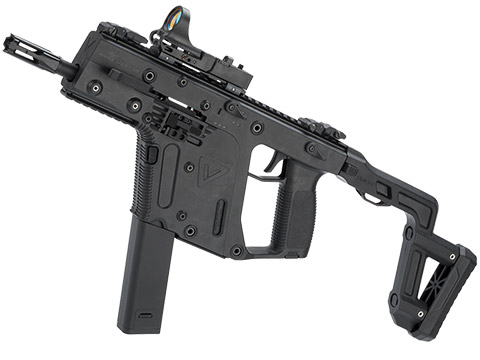 KRISS USA Licensed KRISS Vector Airsoft AEG SMG Rifle by Krytac (Model: Black / <350 FPS / Gun Only)