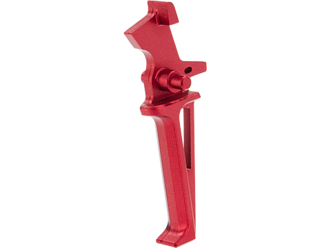 Krytac Licensed CMC Flat Trigger Assembly (Color: Anodized Red)