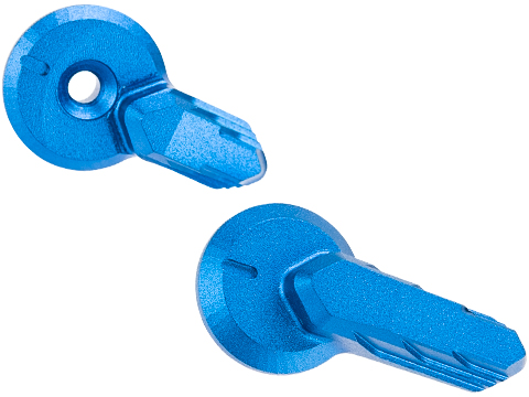 Krytac CNC Machined Ambi Selector Switch Assembly & Selector (Color: Anodized Blue)