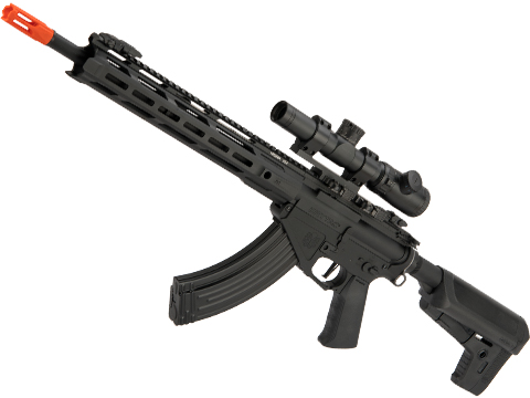 Krytac Full Metal Trident 47 SPR Airsoft AEG Rifle (Color: Black)