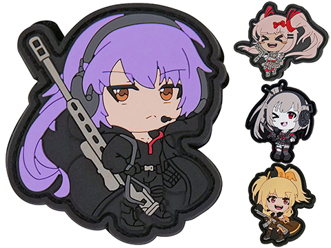 KTactical Tactical Anime Girl Squad PVC Morale Patch (Design: Crazy-chan)