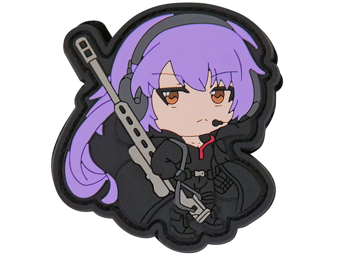 KTactical Tactical Anime Girl Squad PVC Morale Patch (Design: Sniper-Chan)