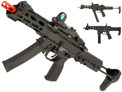 KWA QRF Pistol Caliber AR w/ Adjustable FPS AEG 2.5 Gearbox (Model: MOD.2)