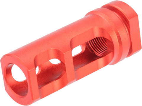 KWA Ronin T6 Muzzle Brake for Airsoft Rifles (Color: Orange / 14mm Negative)