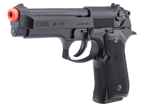 Pistola KWA M9 Tactical de Gas con Retroceso para Airsoft 