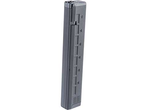 KWA 80rd Mid-Cap Magazine for QRF MOD.3 / LUCY-4 Airsoft AEG Rifles (Color: Black / Single Mag)