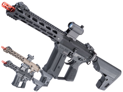KWA Ronin Tekken Pistol Caliber AR Airsoft AEG Rifle (Model: TK.45 AEG 3 / Black)