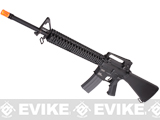 Evike Custom KWA KM16 / M16 Airsoft AEG Rifle - Daniel Defense RISII 12 / Black