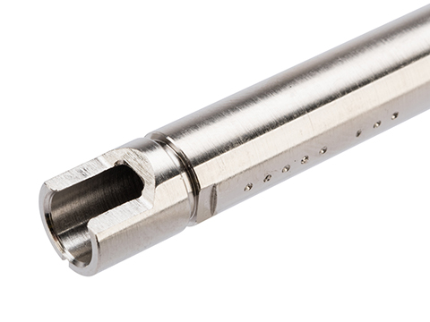 Lambda SMART .08 Precision Carbon Steel 6.08mm Tight Bore Inner Barrel for Tokyo Marui GBB Pistols (Length: 112.5mm)