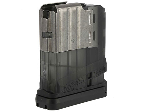 Lancer Systems Advanced Warfighter Magazine AWM L7 .308 WIN / 7.62 NATO (Color: Translucent Smoke / 10rd)