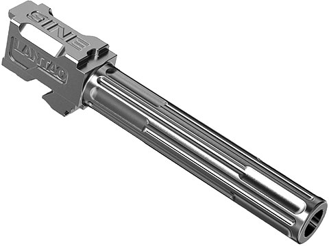 LanTac USA LLC 9INE 9mm Match Grade 1:10 Twist Fluted Barrel (Model: GLOCK 17 / Stainless)