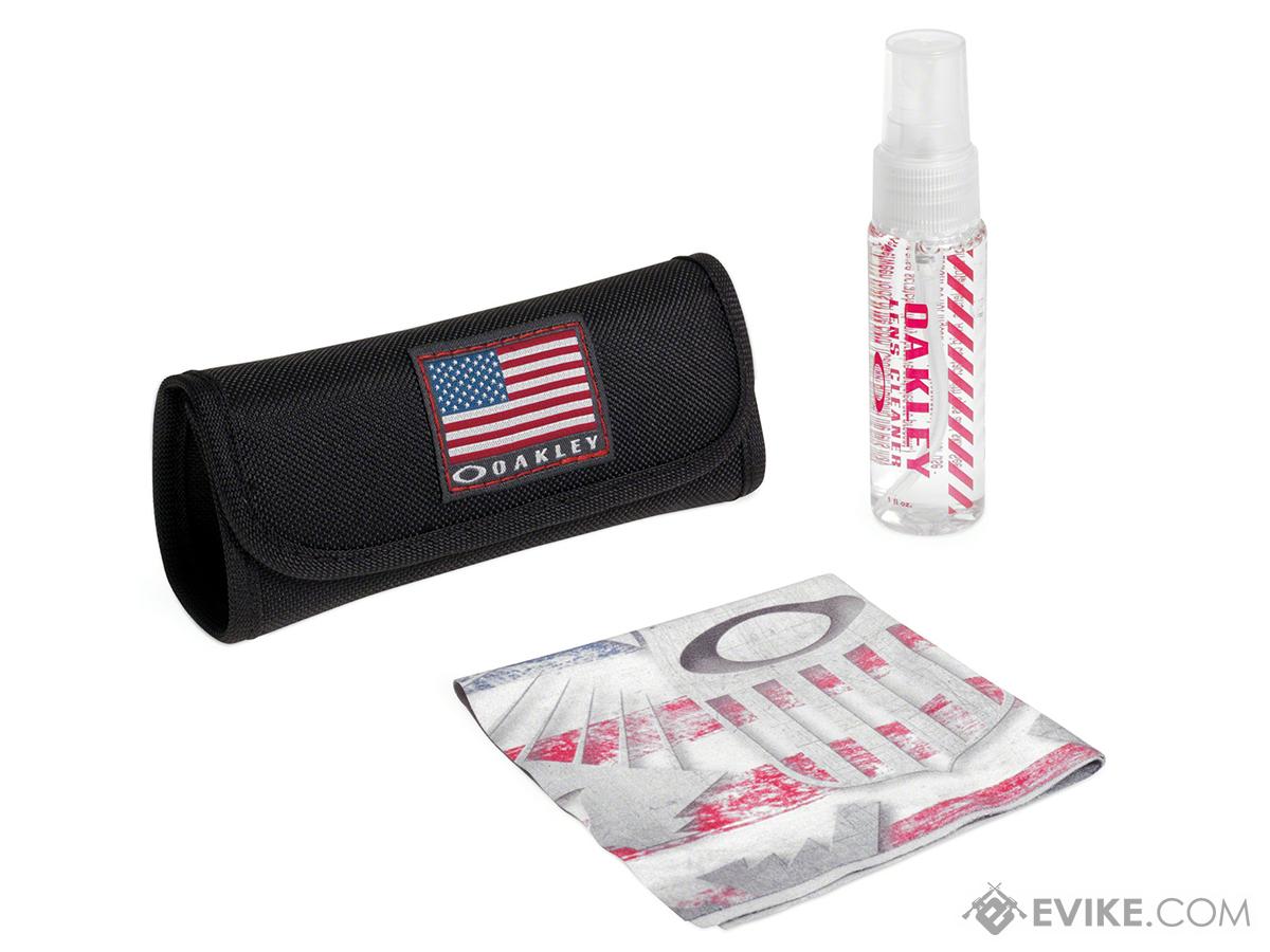 Oakley US Flag Lens Cleaning Kit, Tactical Gear/Apparel, Eye Protection ...