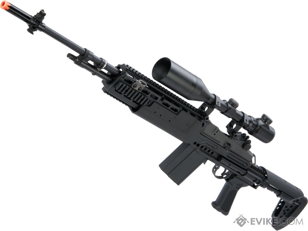 G&G Top Tech EBR M14 Airsoft AEG Rifle w/ Version 2.0 ETU MOSFET (Color: Black / Long Barrel)