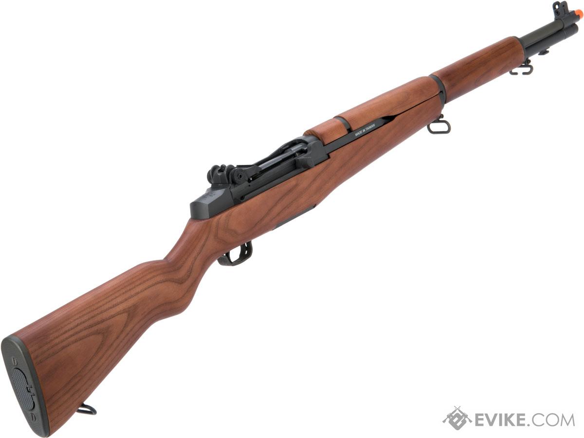 G&G M1 Garand Full Size Airsoft AEG Rifle with Real Wood Stock (Package