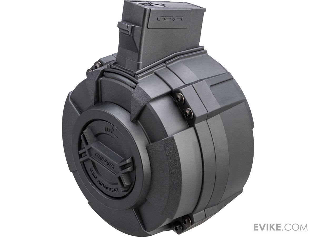 G&G 2200rd Polymer Drum Magazine for AK74 / AK47 Series Airsoft AEG