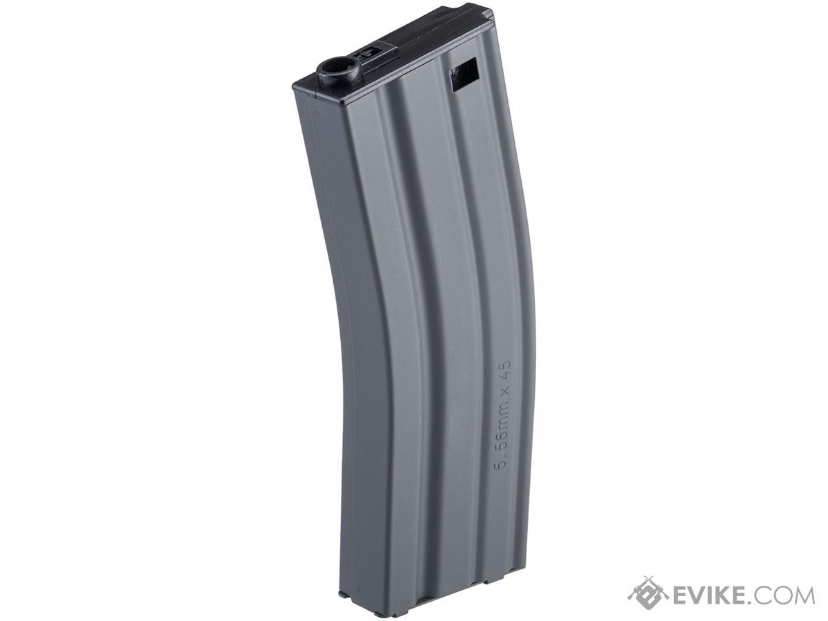 G&G Metal 30rd Real-Sim Magazine for M4/M16 Series Airsoft AEG Rifles (Color: Grey / Box of 5)