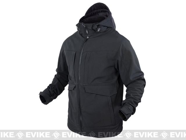 Condor Outdoor Softshell Cold Weather Parka - Black (Size: Large ...