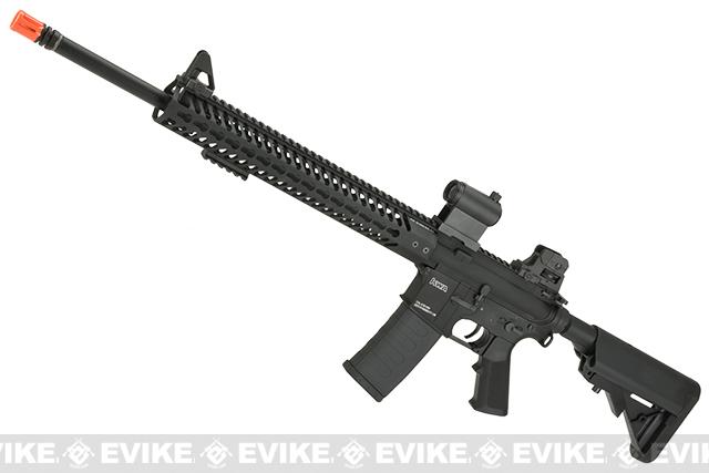 KWA Full Metal KR14 / M16 Airsoft AEG Rifle with 14 KeyMod Handguard