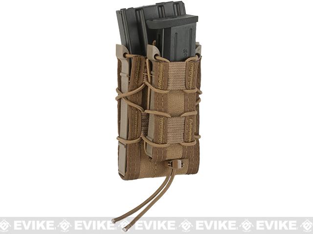 HSGI Double Decker TACO Modular Single Rifle and Pistol Magazine Pouch (Color: MOLLE / Coyote Brown)