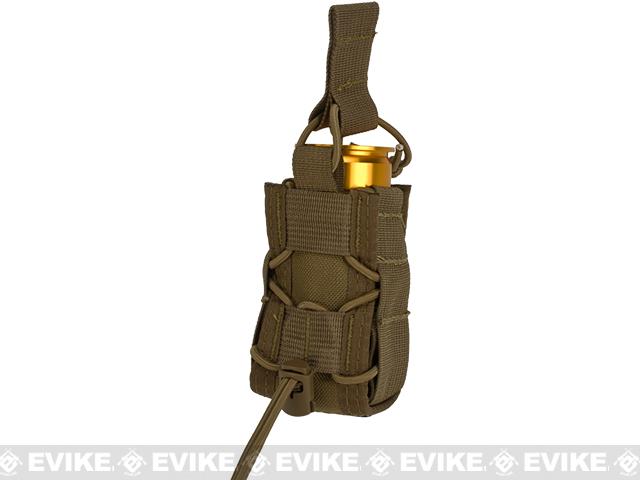 High Speed Gear HSGI TACO Single 40mm Grenade MOLLE Pouch (Color: Coyote Brown)