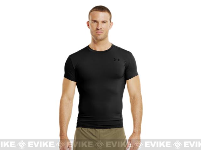 Under Armour Men's Tactical Heatgear® Compression Short Sleeve T-Shirt (Color: Black / Small)