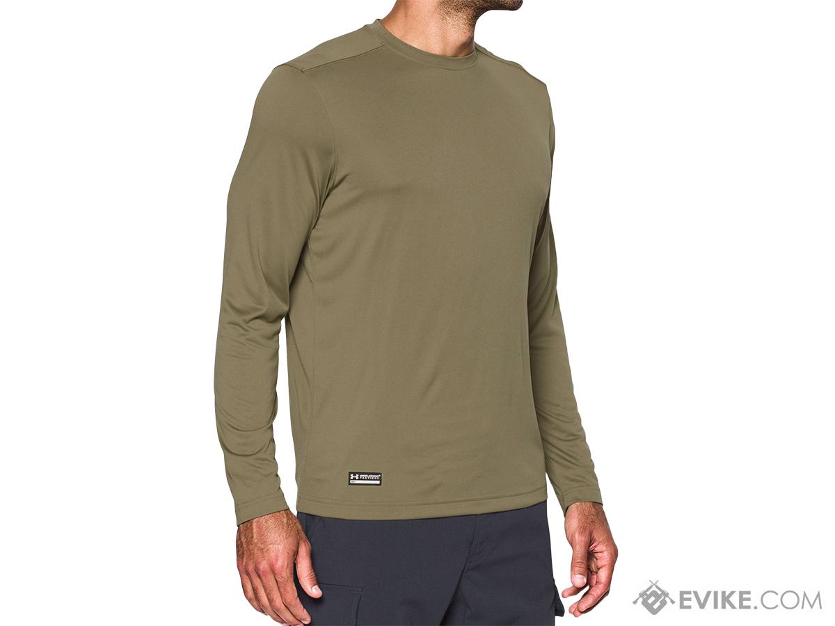 Under Armour - Tactical UA Tech Long Sleeve T-Shirt Small Federal Tan