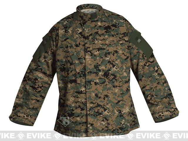 Tru-Spec Tactical Response Uniform Shirt (Color: Digital Woodland