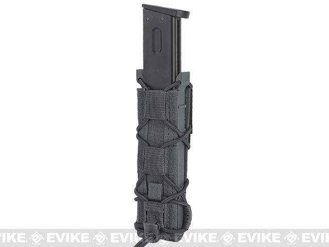 HSGI Extended Pistol TACO Modular High Capacity Pistol Magazine Pouch (Color: Wolf Grey / Belt Mounted)