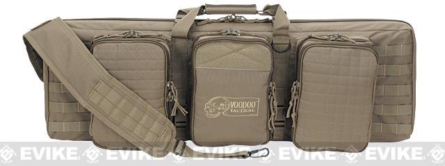 Voodoo Tactical 36 Lockable MOLLE Padded Weapons Case / Gun Bag - Coyote Brown