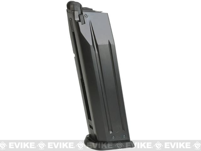 ASG 25 Round Magazine for ASG/KJW CZ P-09 Duty Gas Blowback Airsoft Pistol (Type: Green Gas)