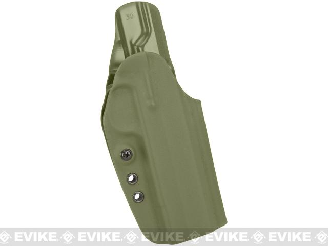 G-Code OSH-RTI Kydex Holster (Model: 1911 5 with Rail / OD Green / Right)