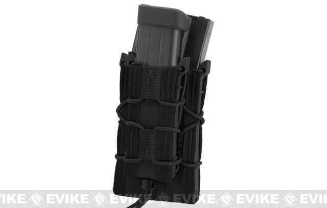 HSGI Double Decker TACO LT Modular Single Rifle and Pistol Magazine Pouch Belt Mounted (Color: Black)