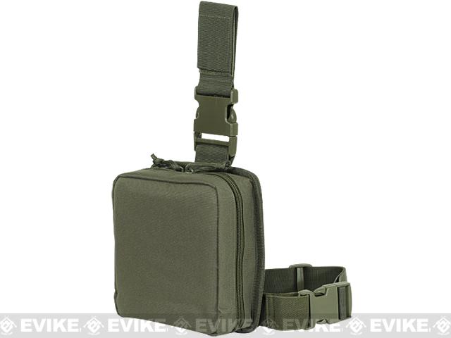 Voodoo Tactical Drop Leg First Aid Pouch (Color: OD Green)
