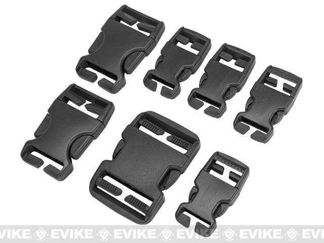 Condor Replacement Buckle Set for Vests / Plate Carriers / Harnesses / Belts (Color: Black)