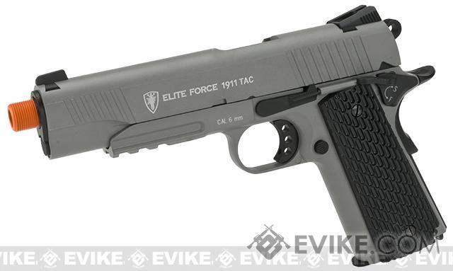 Elite Force 1911 Tactical Blowback Gas Gun (CO2) - Stainless Silver –  Airsoft Atlanta