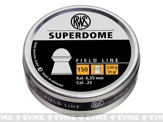 RWS Hobby Superdome .25 cal. Pellets - 150 count