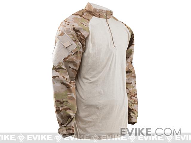 Tru-Spec Tactical Response Uniform 1/4 Zip Combat Shirt (Color: Multicam Arid / Large)