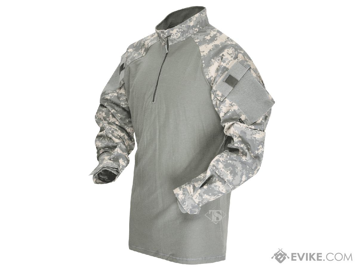 Tru-Spec Tactical Response Uniform 1/4 Zip Combat Shirt (Color: ACU / Small)