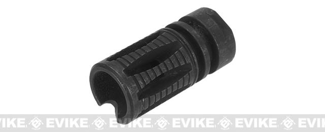 G&P CQB-R Type Flashhider for Airsoft AEG (Type: 14mm Positive)