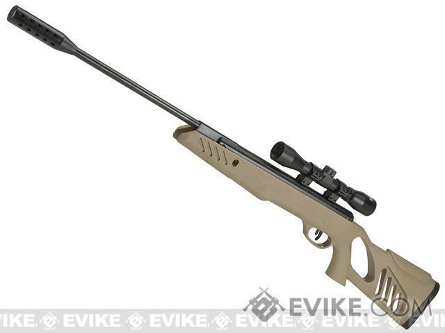 Swiss Arms TAC-1 Nitro Piston Break Barrel Air Rifle w/ 4x32 Scope (Color: Dark Earth / .177 Cal)