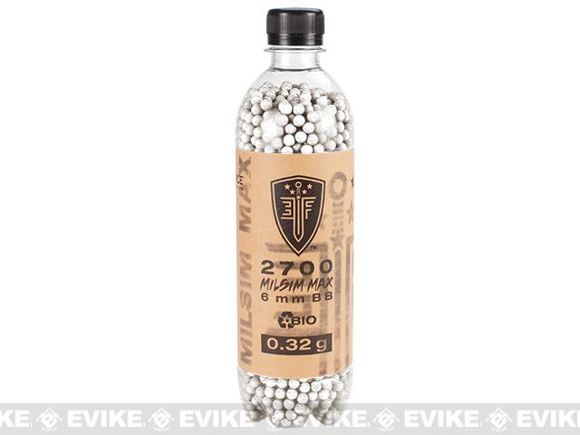 Elite Force Premium Biodegradable 6mm Airsoft BBs (Weight: .32g / 2700 Rounds)