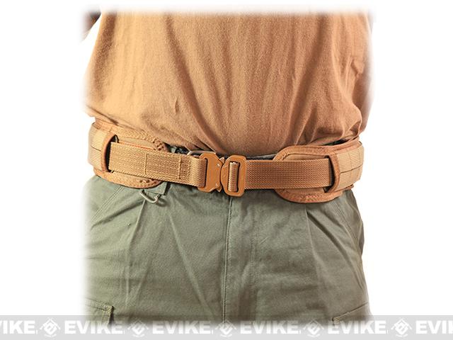 Hsgi Slotted Slim Grip Padded Duty Belt Color Od Green Medium Tactical Gear Apparel Belts Evike Com Airsoft Superstore